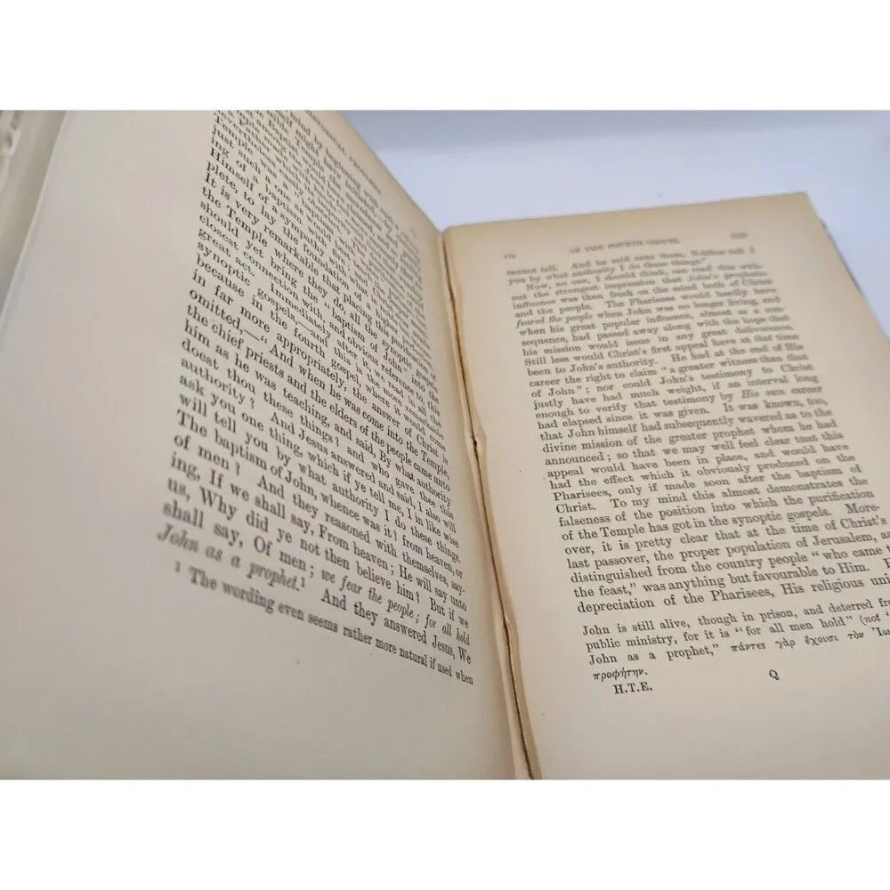 Theological Essays (Richard Holt Hutton, 1895) HC R.H. Hutton 4th Edition Book